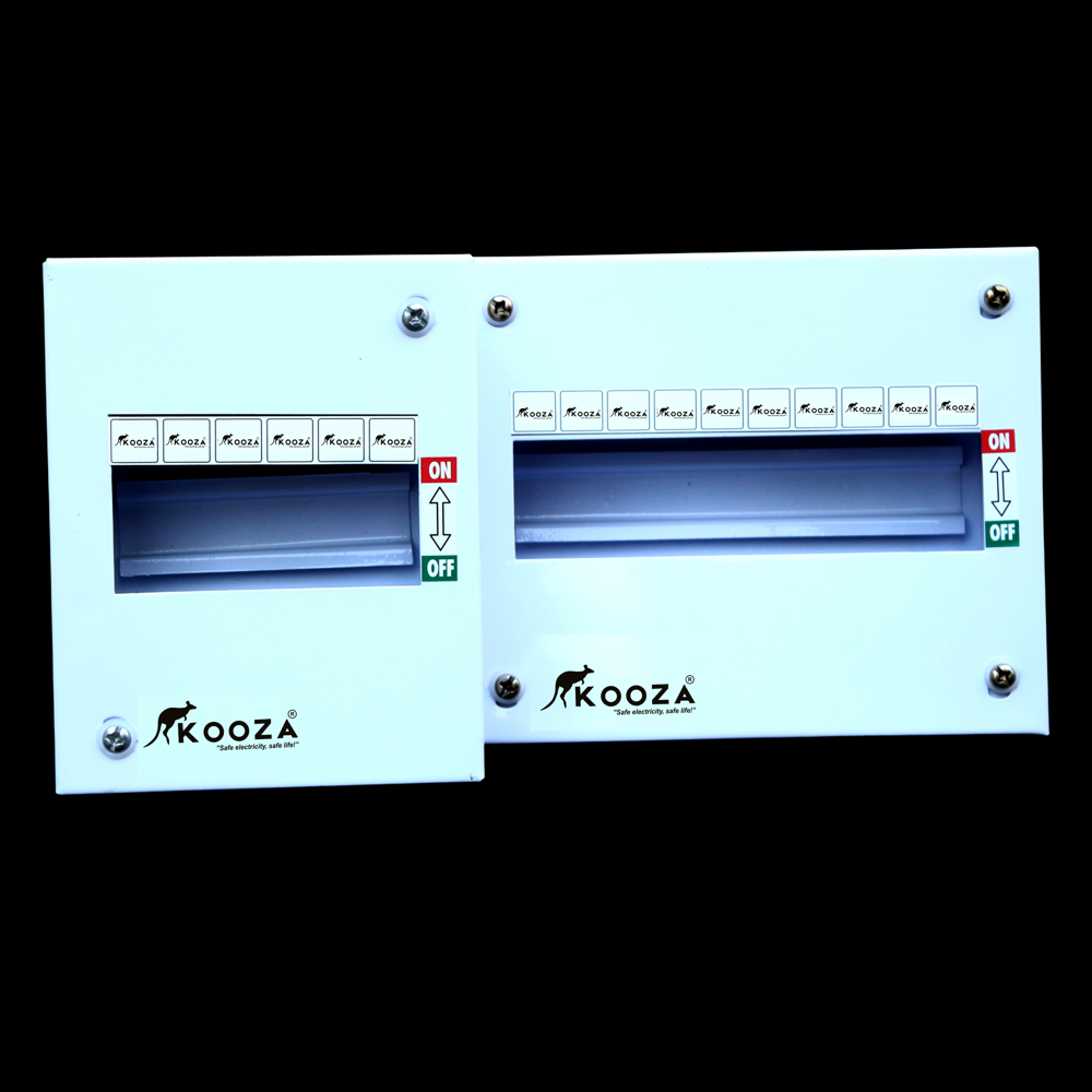 Single Door Spn Distribution Board - Color: White