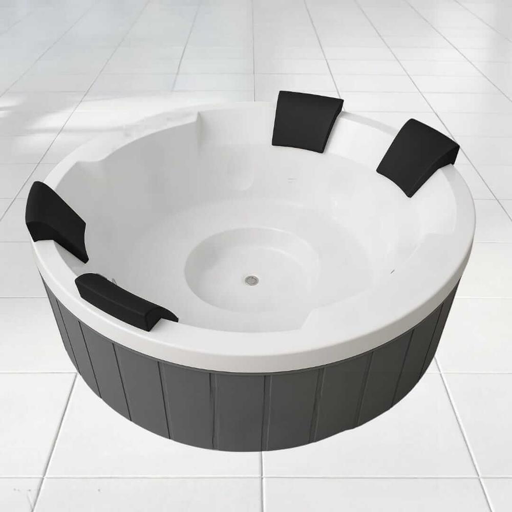 Round Ceramic Massage Bathtub ( 6 x 6 ft )