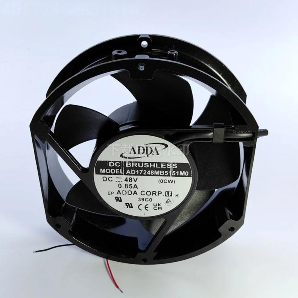 ADDA AD17248MB5151M0 48V DC 0.85A 17251mm Ball Bearing Industrial Inverter Axial Cooling Fan