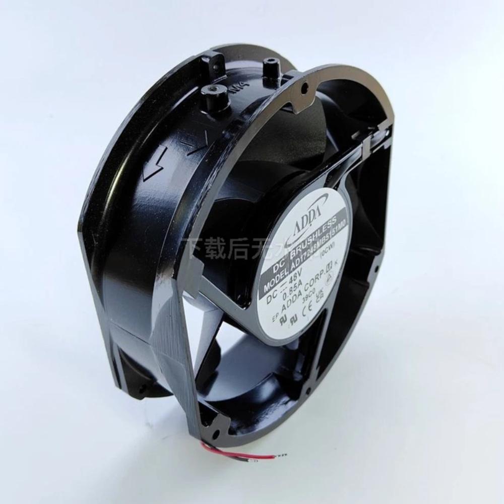 ADDA AD17248MB5151M0 48V DC 0.85A 17251mm Ball Bearing Industrial Inverter Axial Cooling Fan