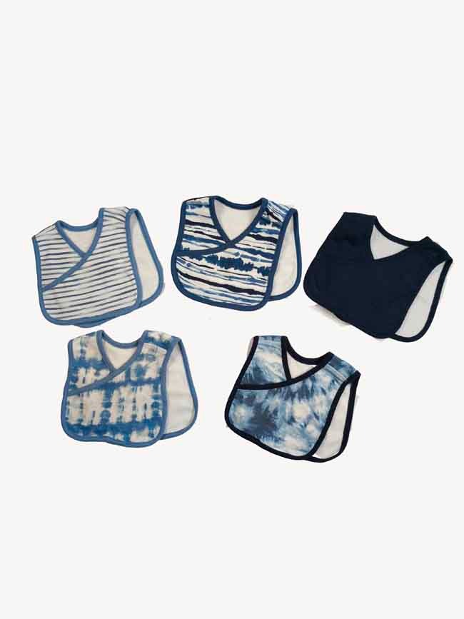 A31313 | Baby Organic Cotton 4-in-1 Baby Bibs
