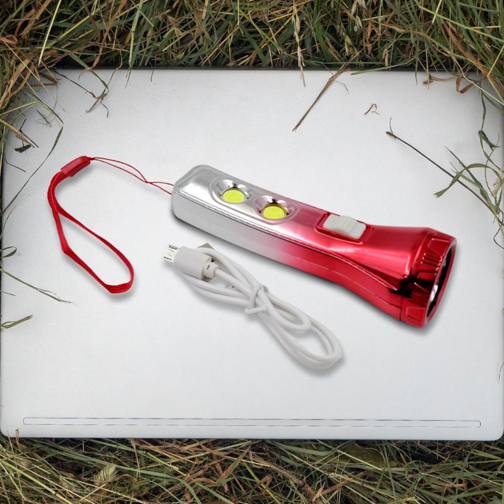 Multi Functional 3 Led Torchlight / Flashlight (1 Pc) - Color: Mix