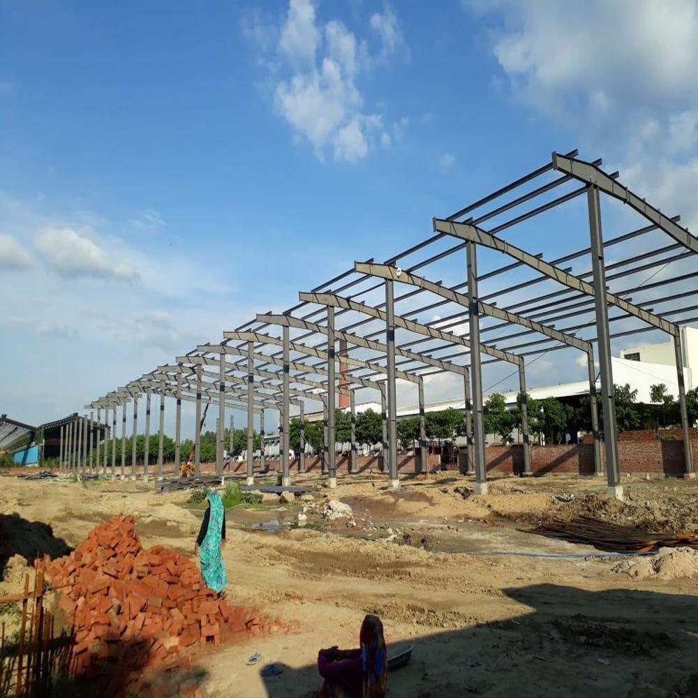 Mild Steel Industrial Godown Sheds
