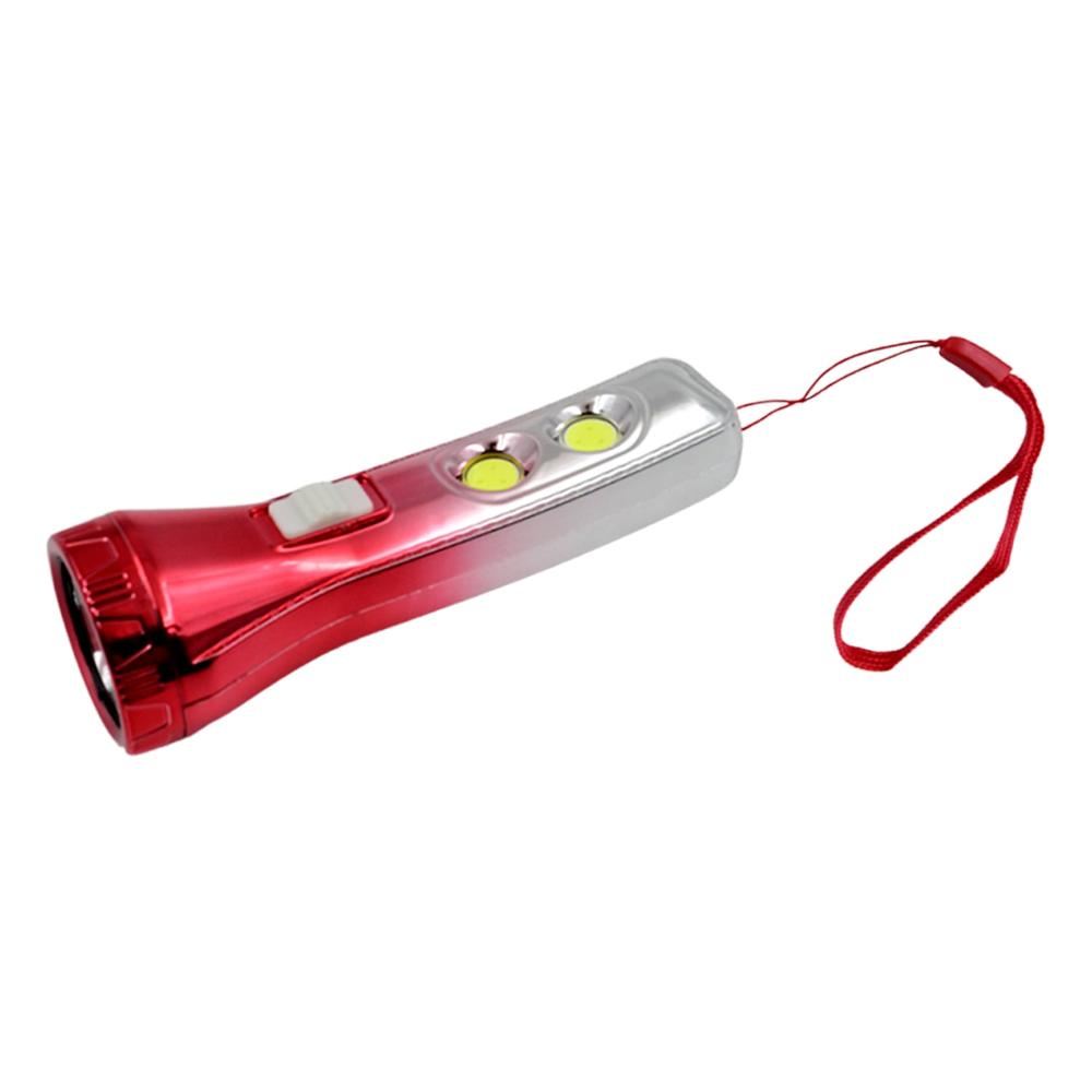 Multi Functional 3 Led Torchlight / Flashlight (1 Pc) - Color: Mix