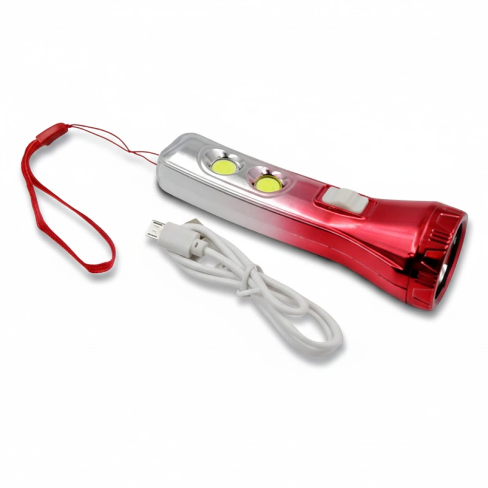 Multi Functional 3 Led Torchlight / Flashlight (1 Pc) - Color: Mix
