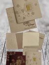 Floral wedding invitation