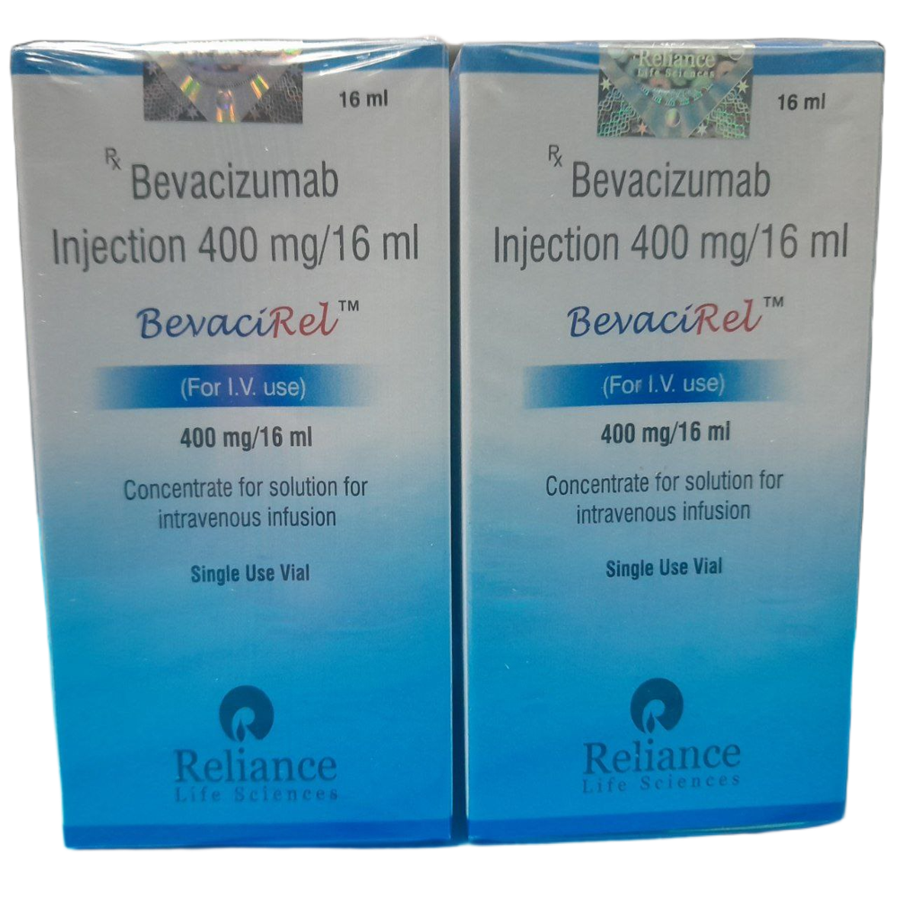 Bevacirel 400mg - Bevacizumab Injection - Origin: India