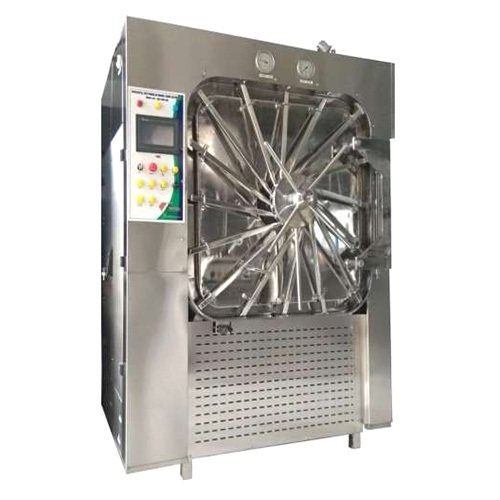 Industrial Hr-hrd-508 Horizontal Rectangular Autoclave - Chamber Size: 1500 X 600 X 600 Mm (Approx)
