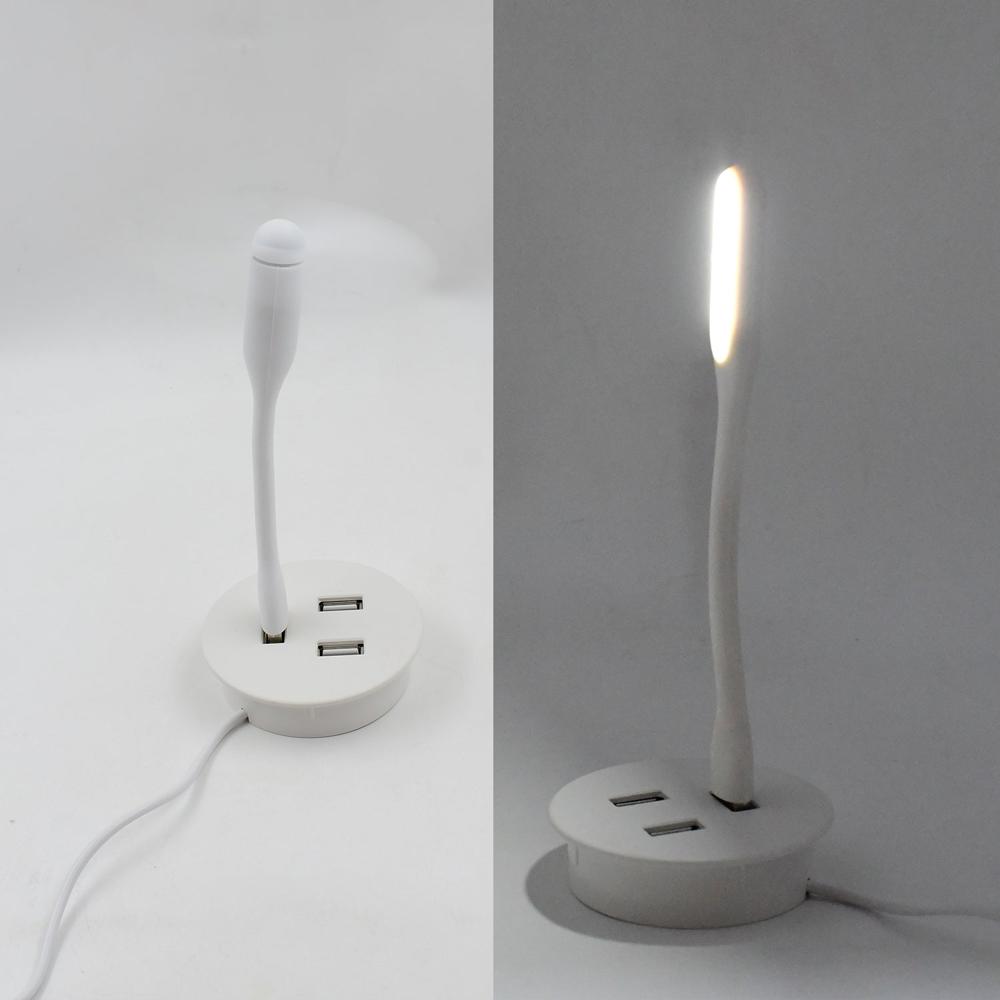 Portable Mini USB Fan, USB Light & Micro USB Cable (3 Pcs Set)