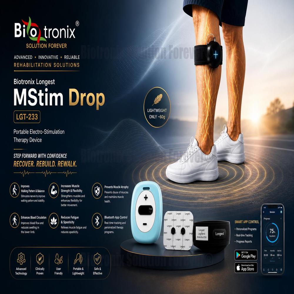 Foot Drop Rehabilitation System for Improved Mobility Support