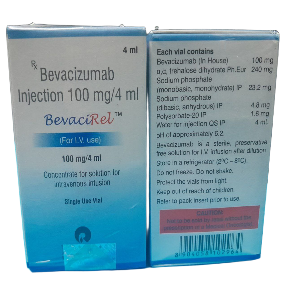 Bevacirel 100mg - Bevacizumab Injection