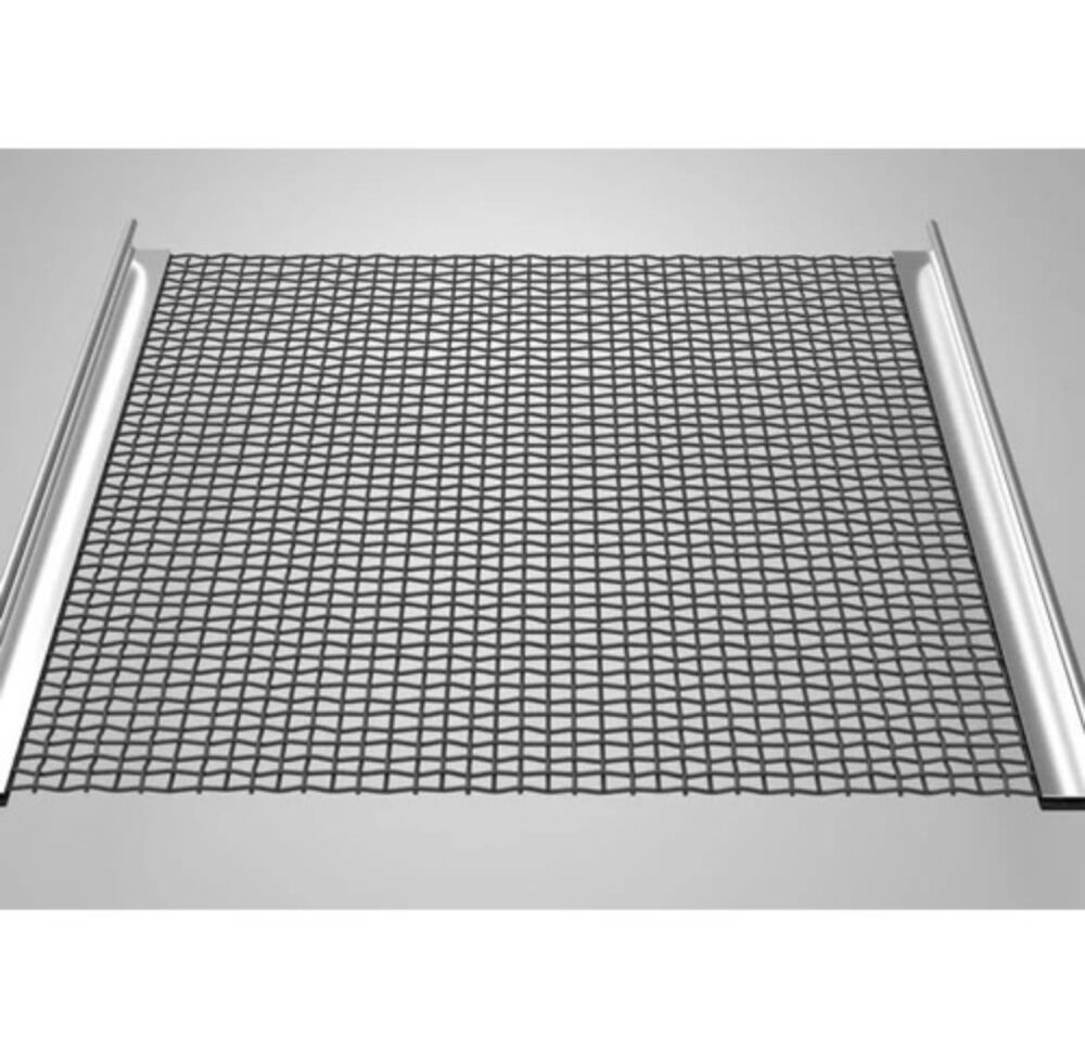 Spring Steel Vibrating Screen Cloth - Hole Shape: Rectangle Hole