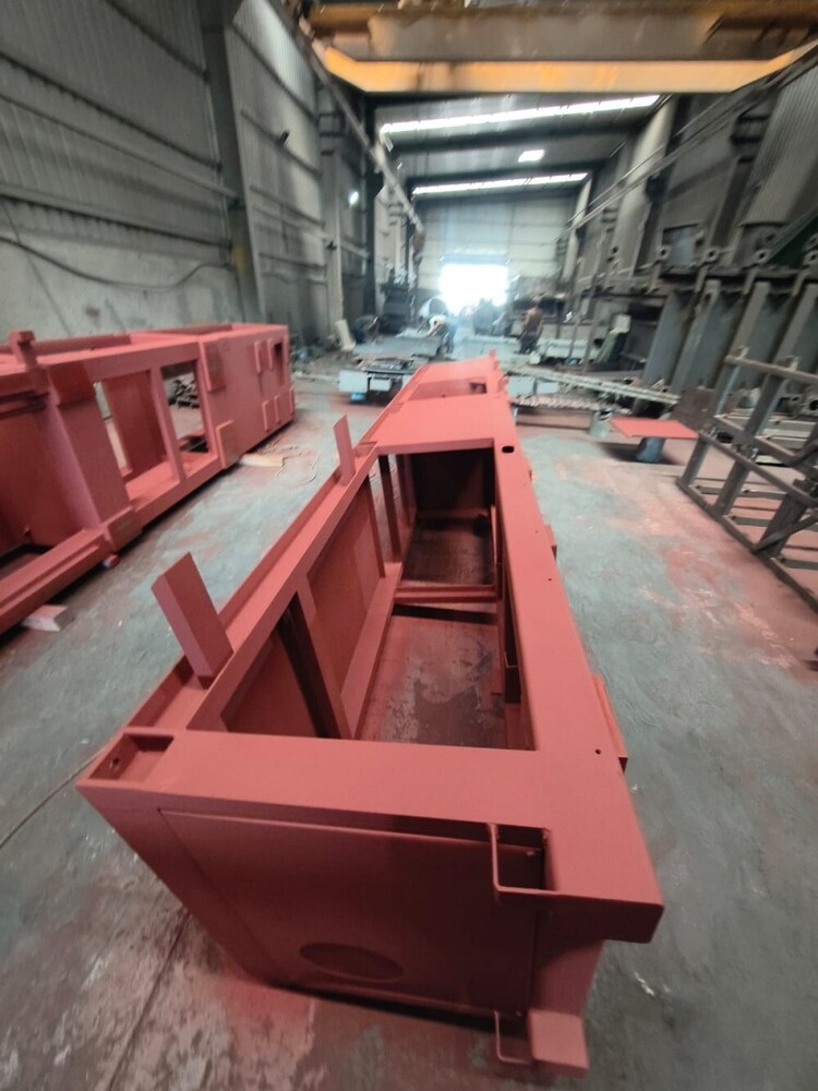 Plastic Injection Molding Machine Fabrication - Color: Grey