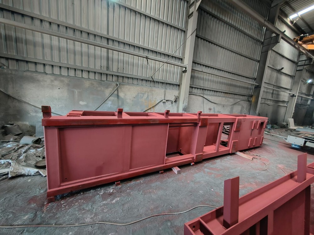 Plastic Injection Molding Machine Fabrication - Color: Grey
