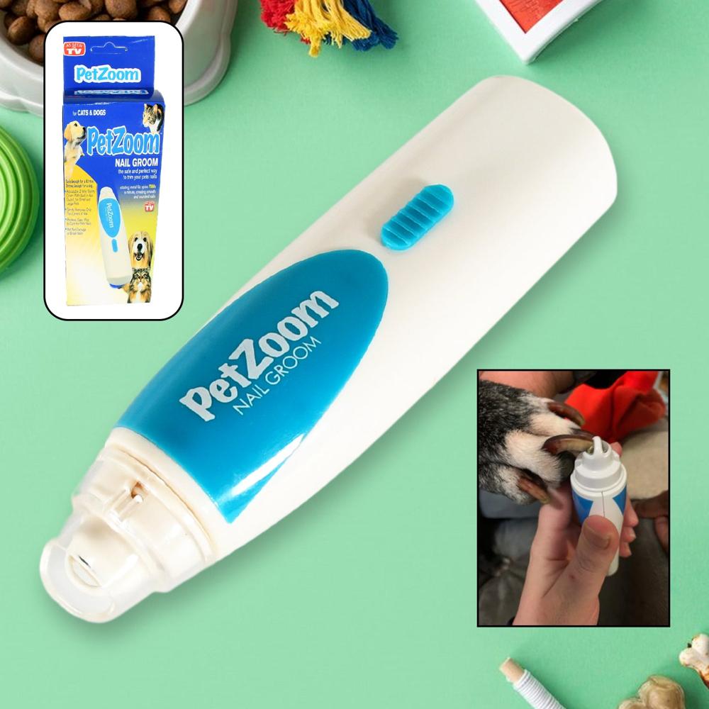 Electric Pet Nail Paw Trimmer Clipper For Dogs And Cats 1 Pc - Color: Mix
