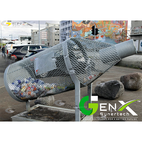Bottle Shaped Dustbin