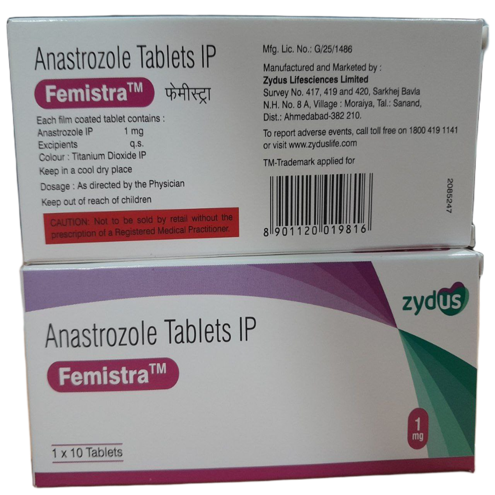 Femistra 1mg - Anastrozole Tablets