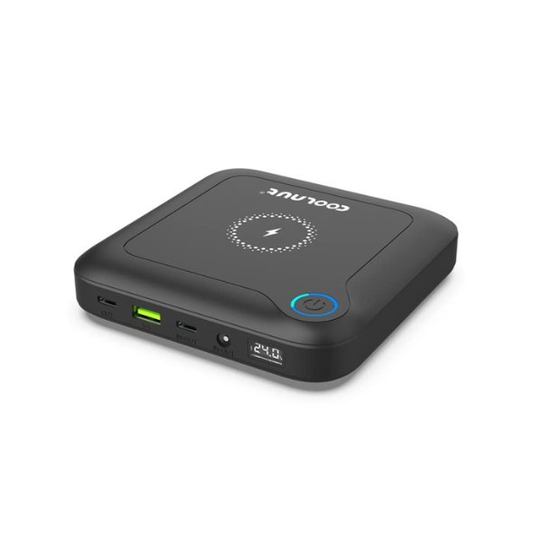 Coolnut Power Bank For Cpap And Bipap Devices | 24000 Mah. - Color Code: Black