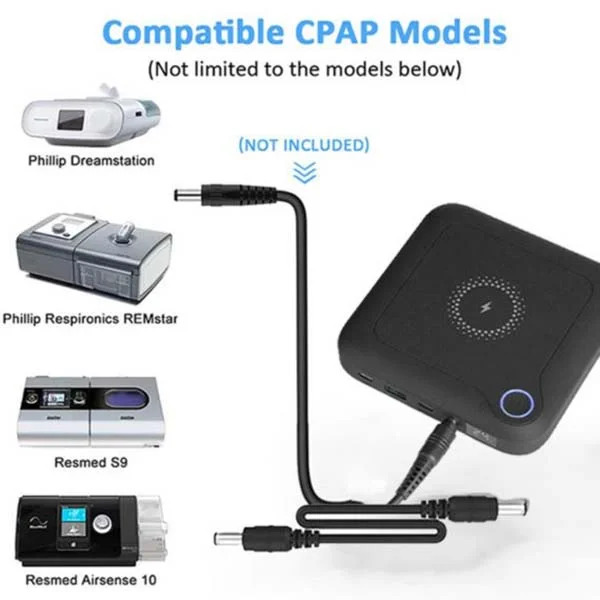 Coolnut Power Bank For CPAP and BIPAP Devices | 24000 mah.