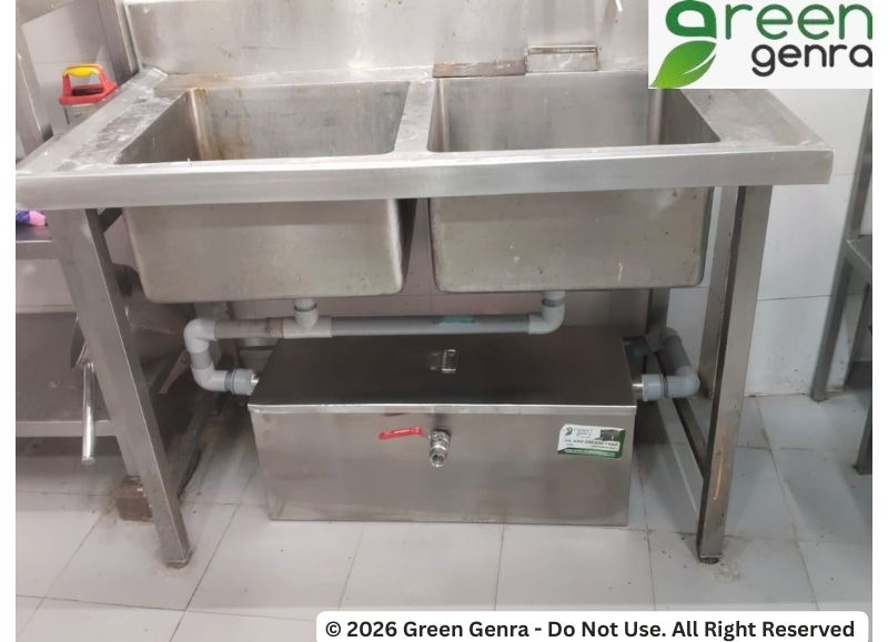 Grease Separator 21 L - Capacity: 500 Ltr