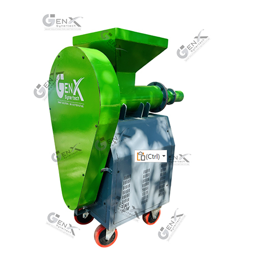 Cow Dung Log Making Machine