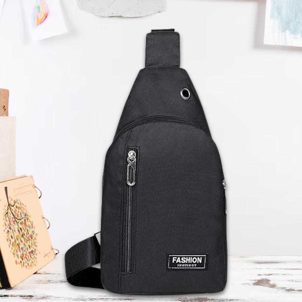 Crossbody Sling Bag With Adjustable Strap (1 Pc) - Color: Mix