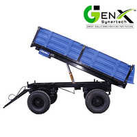 Hydraulic Tractor Trailer - Color: Green / As Per Customer Request