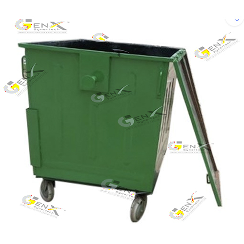Ms Wheeled Dustbin - Load Capacity: 100 Kg