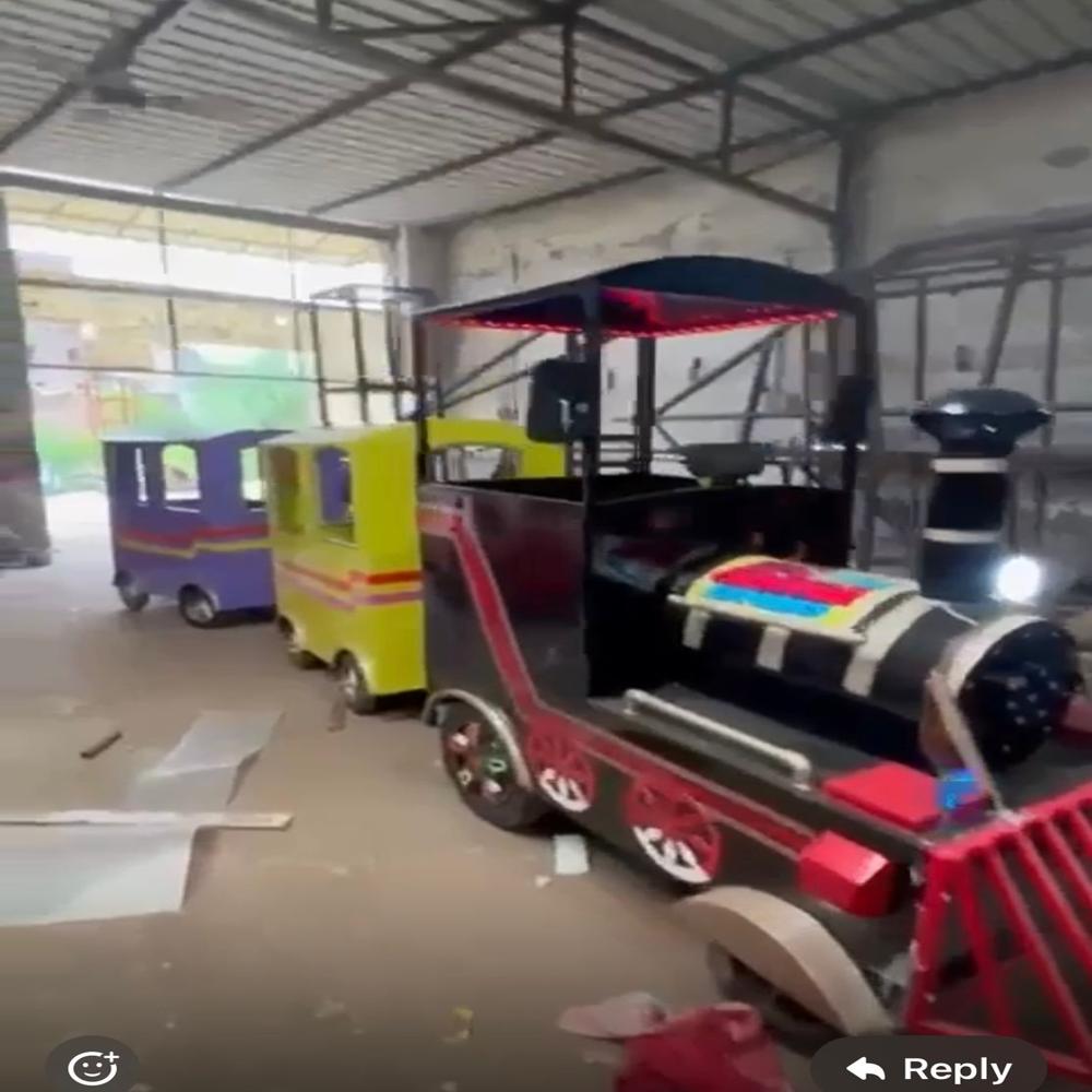 Mild Steel Amusement Park Train