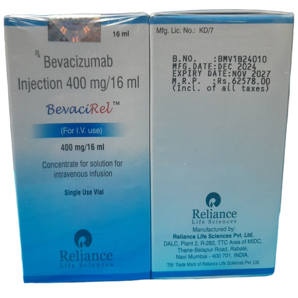Bevacirel 400mg - Bevacizumab Injection