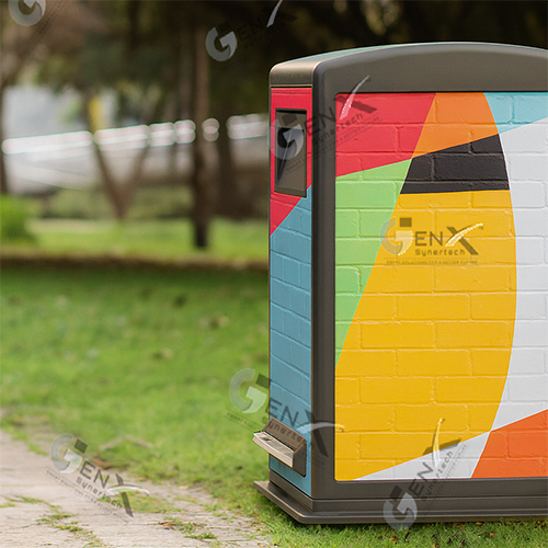 Smart Solar Dustbin Iot Smart Waste Bin - Material: Ss304 / Frp / Gi