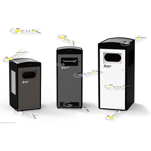Smart Solar Dustbin Iot Smart Waste Bin - Material: Ss304 / Frp / Gi