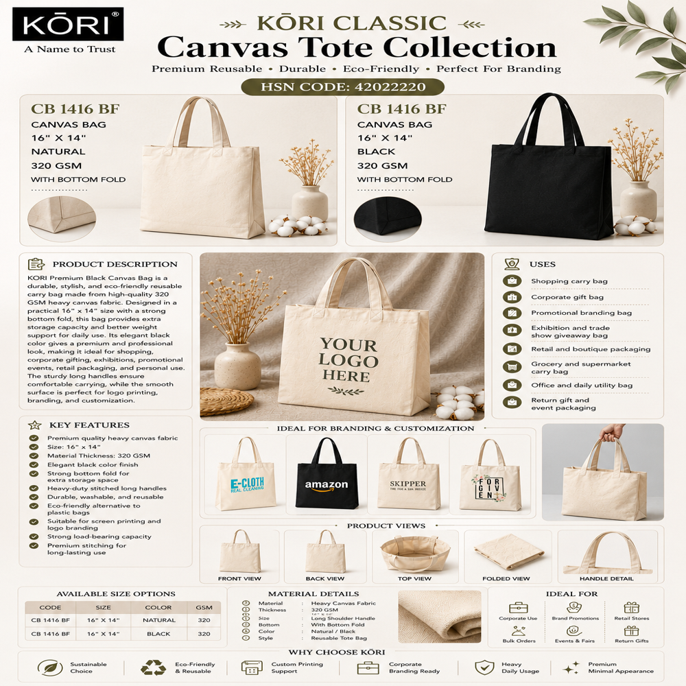 KORI CANVAS BAG 16