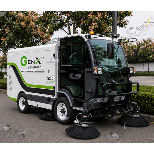 Truck Mounted Fully Electric Road Sweeper