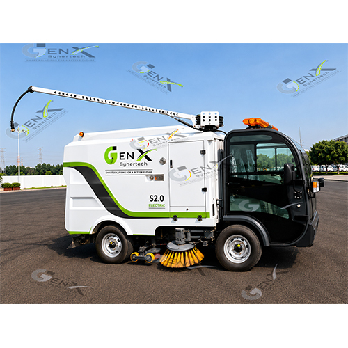 Truck Mounted Fully Electric Road Sweeper