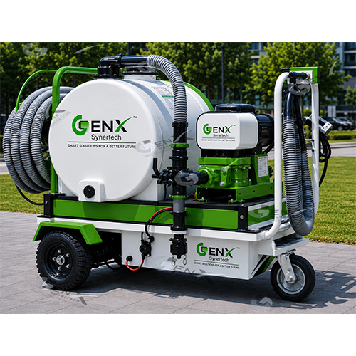 400 L Trolley-Mounted Sewage Evacuation Machine