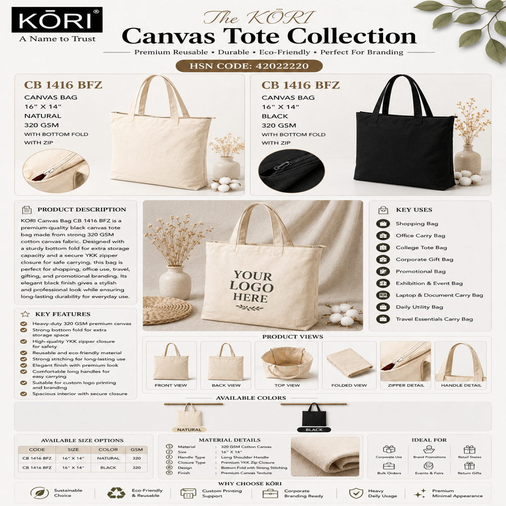 KORI CANVAS BAG 16