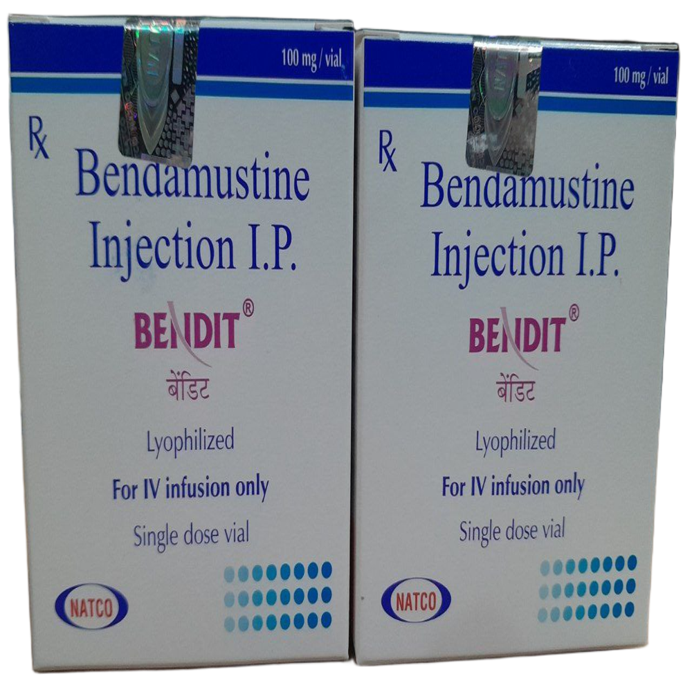 Bendit 100mg - Bendamustine Injection - Origin: India