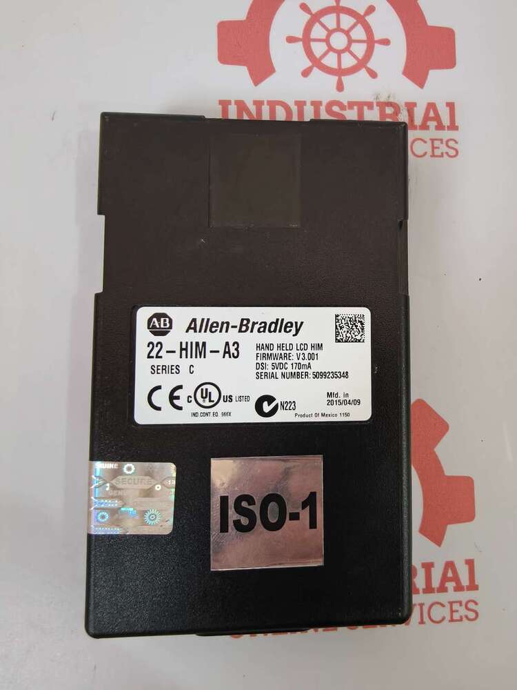 Allen Bradley 22-HIM-A3 PowerFlex Handheld Human Interface Module