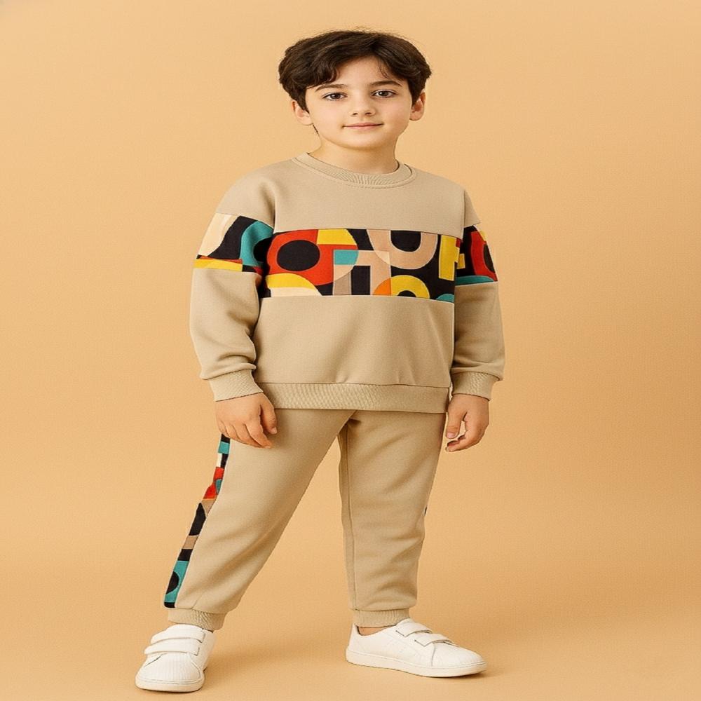 T Shirt With Track Pant Set For Kids - Age Group: 1 To 15 Years