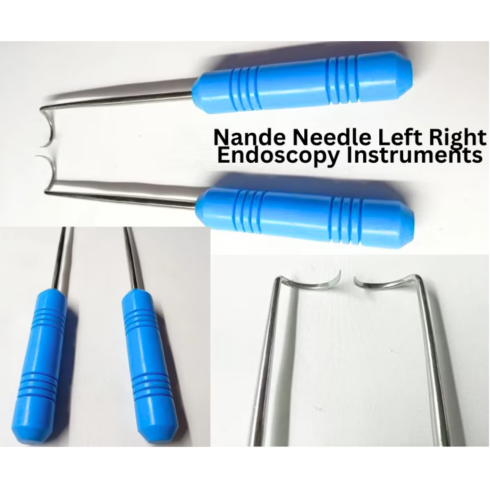 Laparoscopic Nande Needle Muchi Type Port Closure Nande Needle  TOT Nande Needle Left Hand