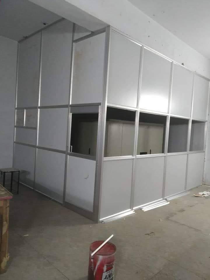 Aluminum Glass Office Partition