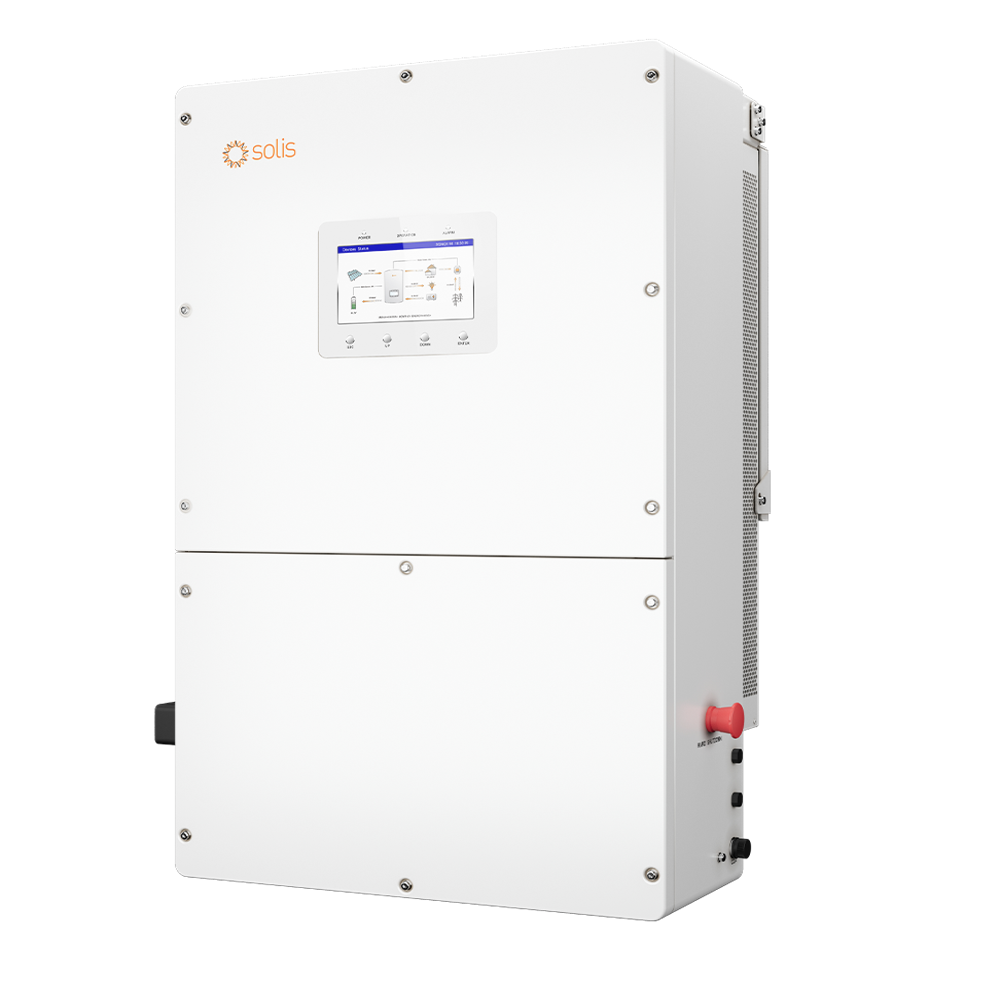 Solis 30kw Three Phase High Voltage Hybrid Inverter, 30,000W Output, 3 MPPTs, Max. Efficiency 95.8%, S6-EH3P30K-H-US