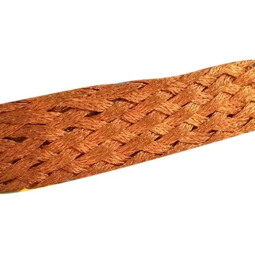 115mm Braided Copper Wire Pad - Hardness: Rigid