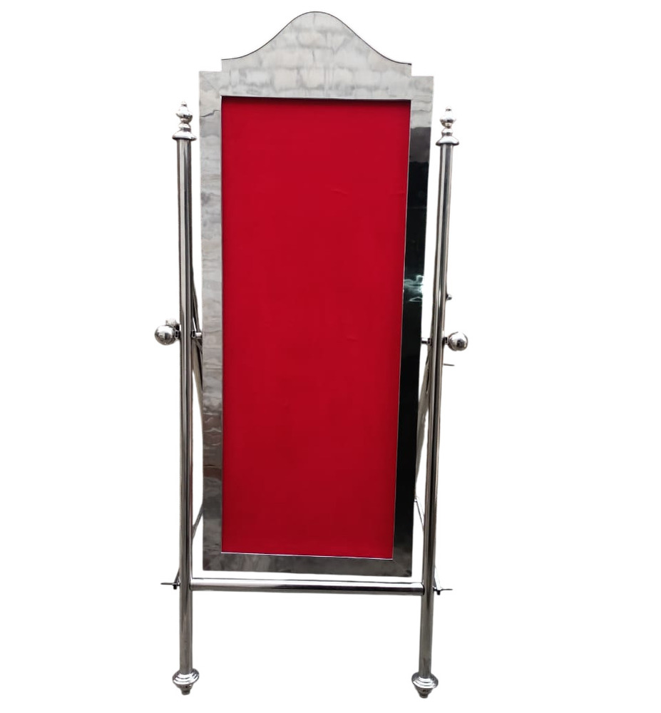 Mirror Glass Steel Display Stand