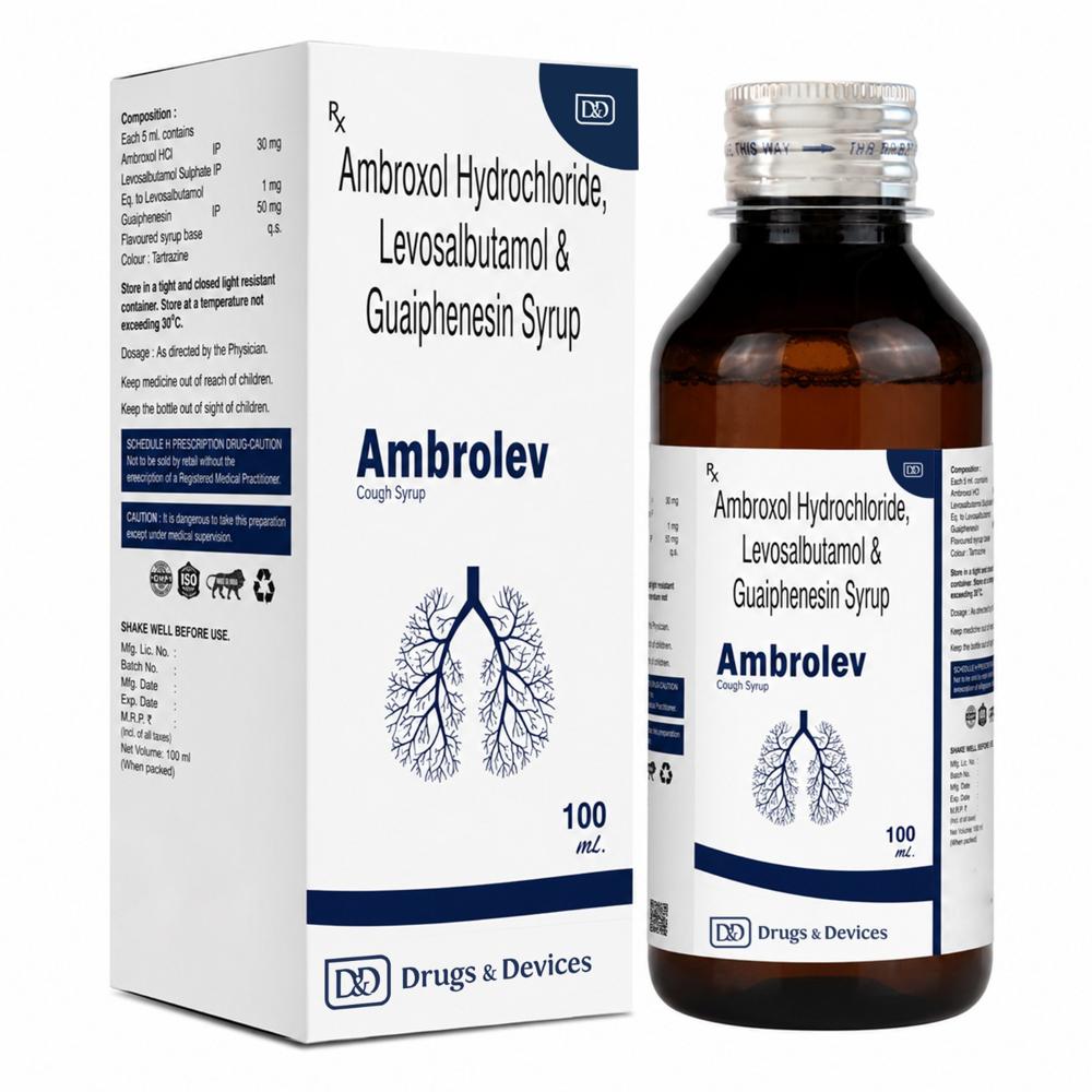 Ambroxol Hydrochloride Levosalbutamol