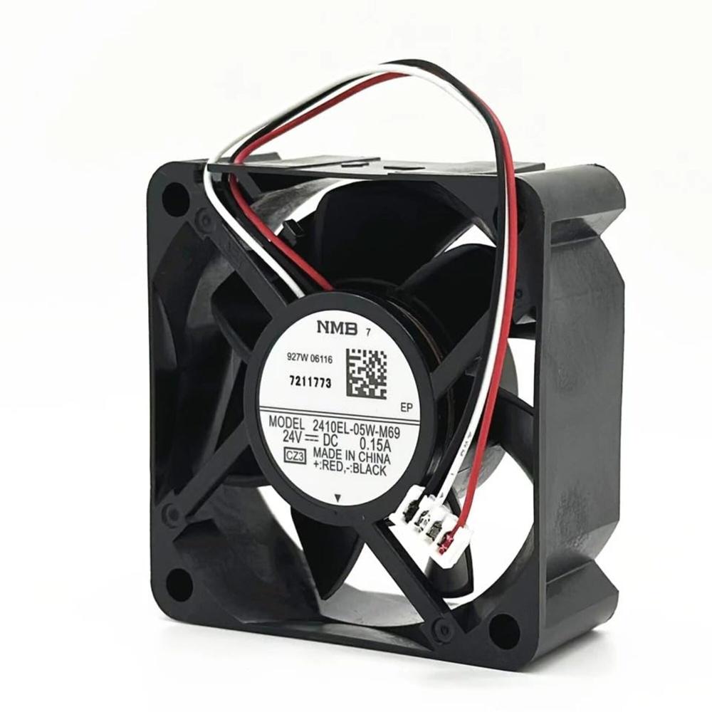 NMB-MAT 2410EL-05W-M69 24V DC 0.15A 6025mm Ball Bearing Industrial Inverter Axial Cooling Fan