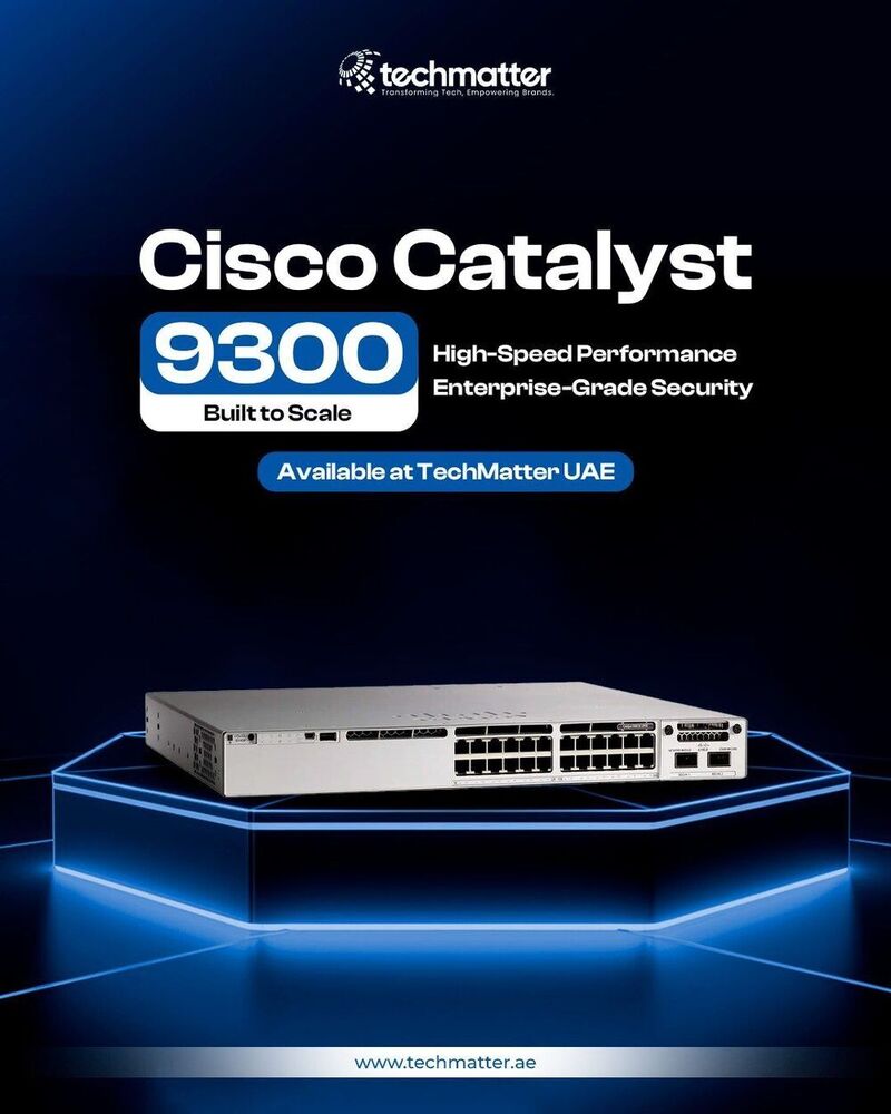 Cisco Catalyst C9300-24P-E Network Switch