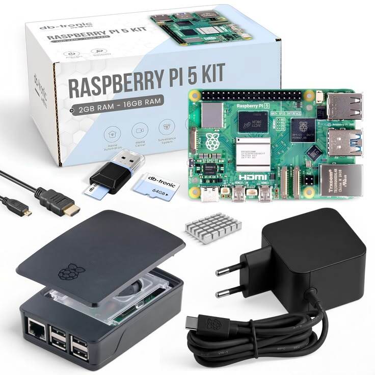 Raspberry Pi 5 8GB Single Board Computer