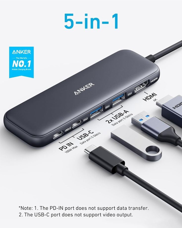 Anker 5-in-1 USB Hub